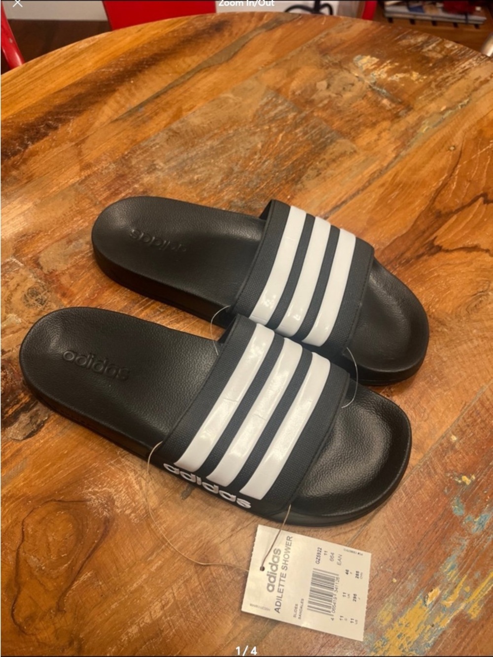 NWT Adidas Adilette Men’s Slides